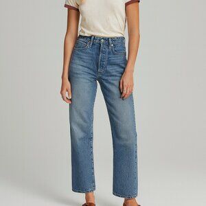 Levi’s Ribcage Straight Jeans 24x27 High Rise Vintage 90s Y2K Minimalist